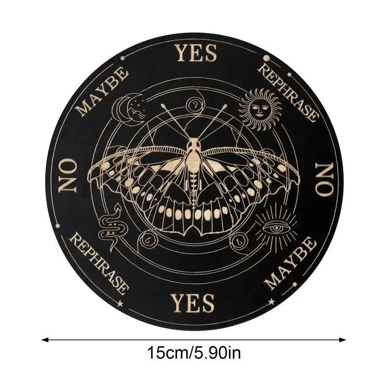 Wooden Witch Divination Board