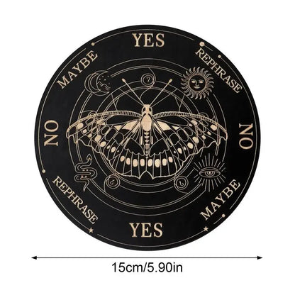 Wooden Witch Divination Board