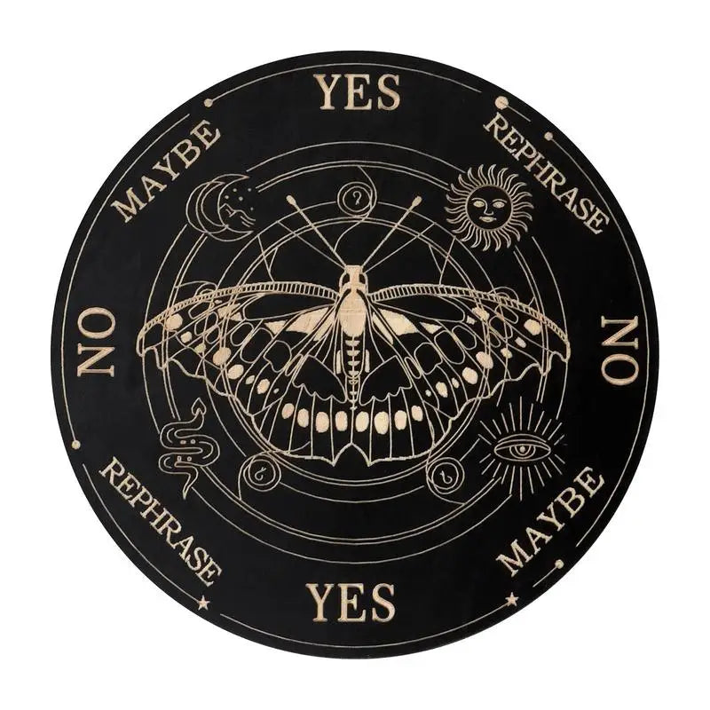 Wooden Witch Divination Board