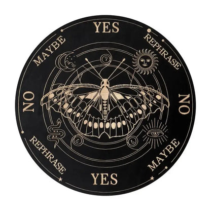 Wooden Witch Divination Board