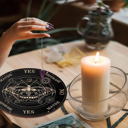 Wooden Witch Divination Board