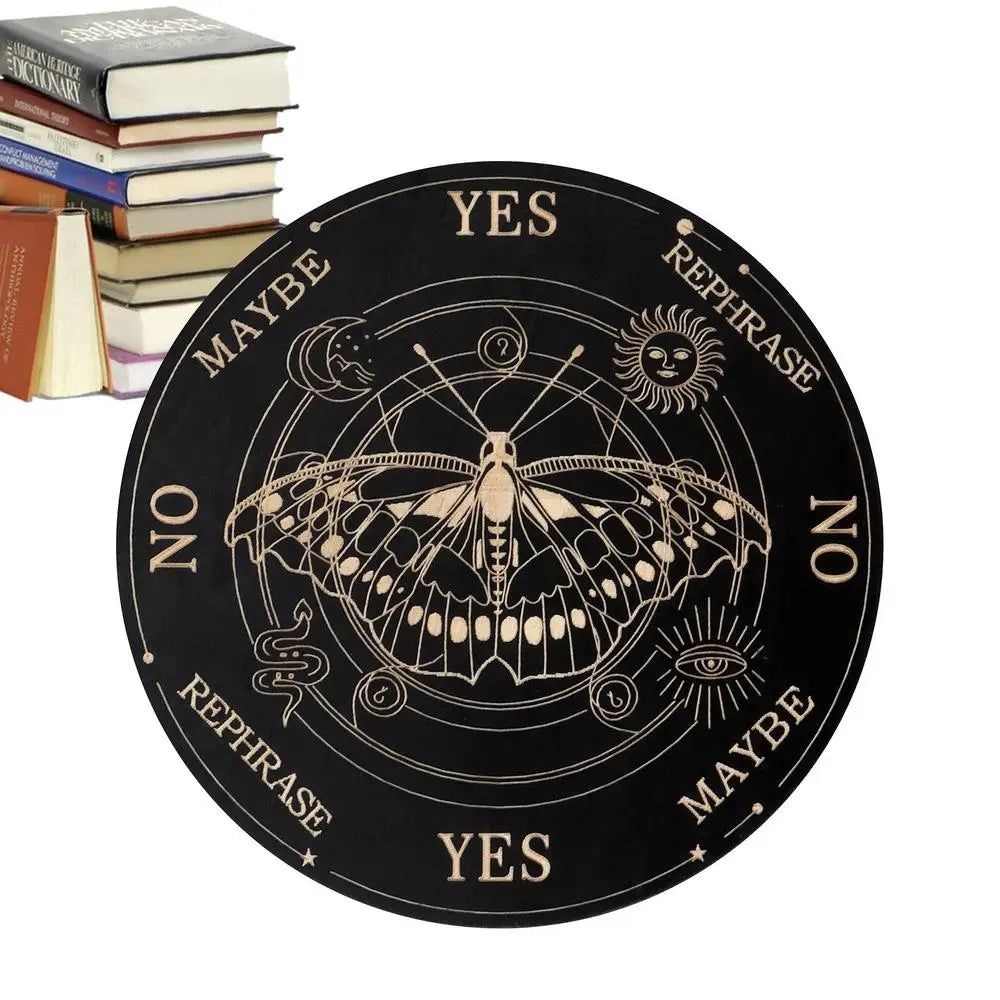 Wooden Witch Divination Board