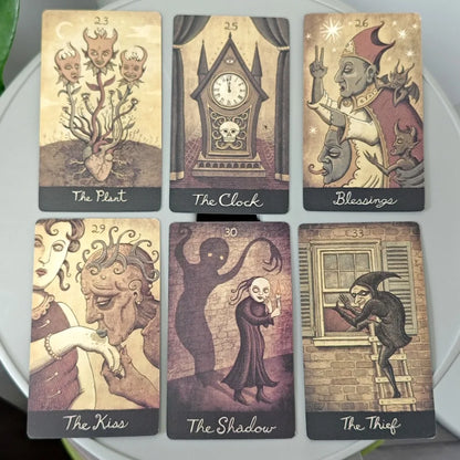 Abandon Oracle Deck Based on Nightmares Tarot Cards